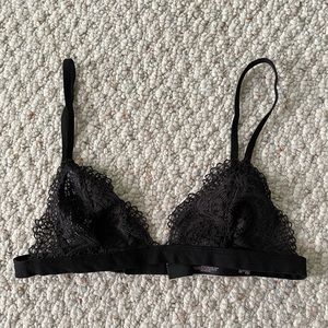 Victoria’s secret black bralette sz xs